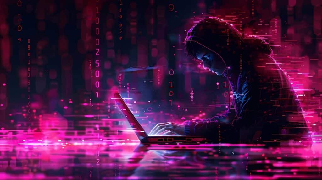 ai generated, hacker, coding