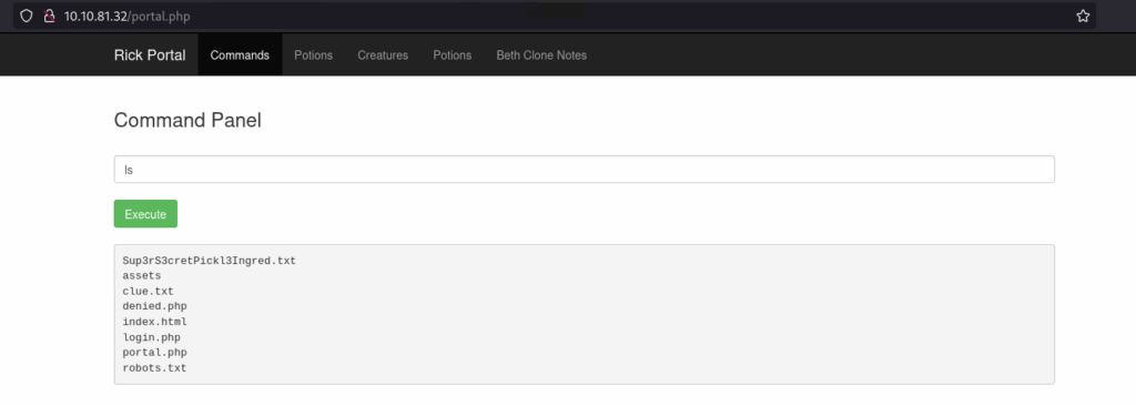 picklerick-portal-page